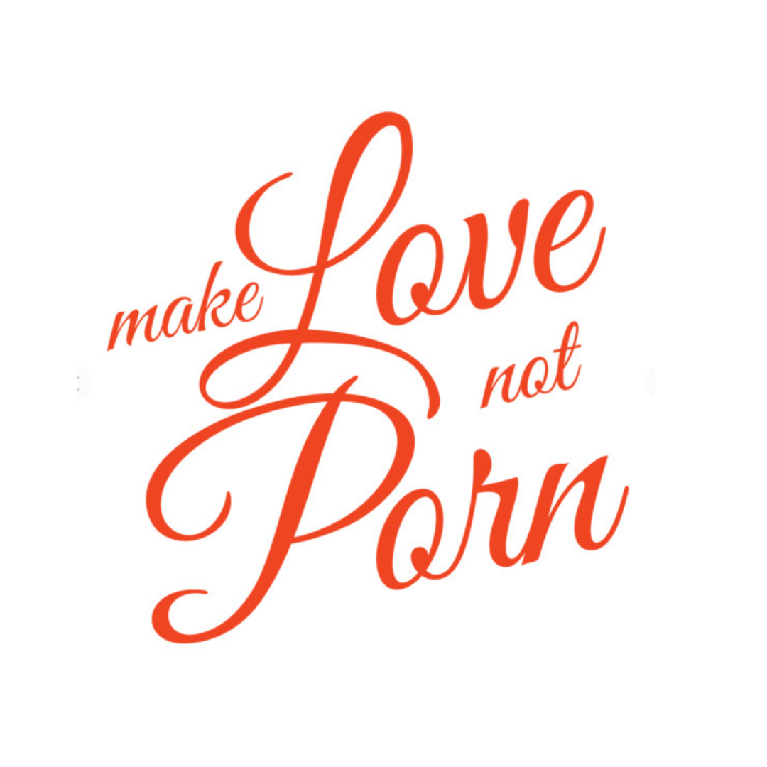 make love not porn tattoo inspired